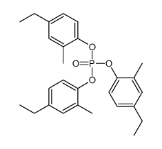 tris(4-ethyl-o-tolyl) phosphate Structure