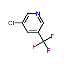 3-Chloro-5-(trifluoromethyl)pyridine structure