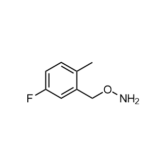 O-(5-Fluoro-2-methylbenzyl)hydroxylamine Structure