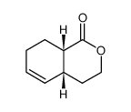 (4aRS,8aSR)-3,4,4a,7,8,8a-hexahydro-1H-2-benzopyran-1-one Structure