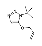 1-tert-butyl-5-prop-2-enoxytetrazole Structure