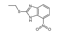 2-ethylsulfanyl-4-nitro-1H-benzimidazole Structure