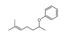 6-methylhept-5-en-2-yloxybenzene Structure