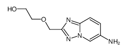 2-[(6-amino-[1,2,4]triazolo[1,5-a]pyridin-2-yl)methoxy]ethanol结构式