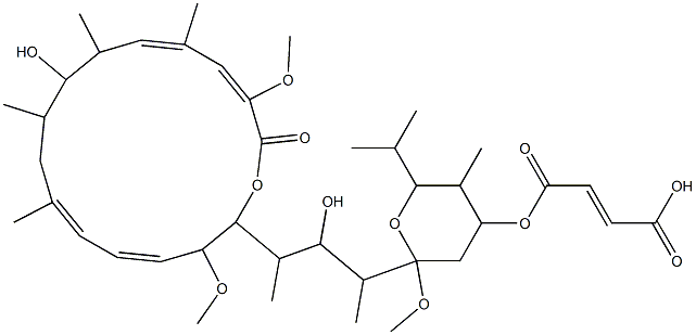 19-O-Methyl-2-demethyl-2-methoxy-24-methylhygrolidin structure