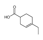 3-Cyclohexene-1-carboxylic acid, 4-ethyl- (9CI) Structure