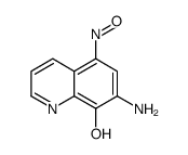 7-amino-5-nitrosoquinolin-8-ol Structure