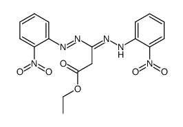 C-Ethoxycarbonylmethyl-N,N'-di-2-nitro-phenylformazan结构式