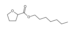 tetrahydro-furan-2-carboxylic acid heptyl ester Structure