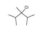 3-chloro-2,3,4-trimethyl-pentane Structure