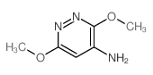 4-Pyridazinamine,3,6-dimethoxy-结构式