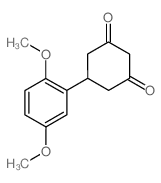 5-(2,5-二甲氧基苯基)-1,3-环己二星空app结构式