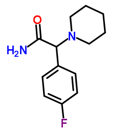 2-(4-Fluorophenyl)-2-(1-piperidinyl)acetamide picture