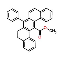 methyl 7-phenyldibenz(a,j)anthracene-14-carboxylate structure