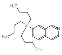 7-(Tributylstannyl)isoquinoline结构式