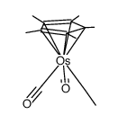 {(η5-C5Me5)Os(CO)2Et}结构式