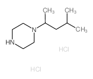 1-(1,3-dimethylbutyl)piperazine(SALTDATA: 2HCl) Structure