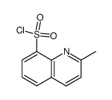 2-Methyl-8-quinoxalinesulfonyl Chloride structure