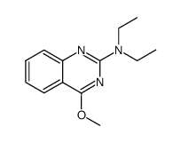 N,N-diethyl-4-methoxy-2-quinazolineamine Structure