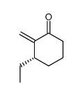 (R)-3-Ethyl-2-methylene-cyclohexanone Structure