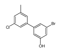 3-bromo-5-(3-chloro-5-methylphenyl)phenol Structure