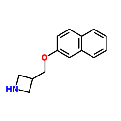 3-[(2-Naphthyloxy)methyl]azetidine结构式