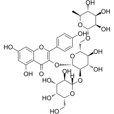 山茶苷A结构式