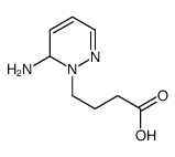 4-(3-amino-3H-pyridazin-2-yl)butanoic acid结构式