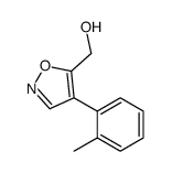 [4-(2-Methylphenyl)-1,2-oxazol-5-yl]methanol picture