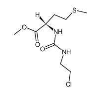 Ester methylique de la N-((chloro-2-ethyl)carbamoyl)-L-methionine Structure