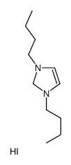 1,3-dibutyl-1,2-dihydroimidazol-1-ium,iodide Structure