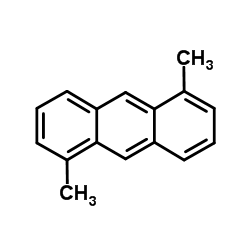 1,5-二甲基蒽结构式