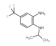 3-amino-4-(isopropylamino)benzotrifluoride structure