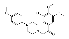 3',4',5'-Trimethoxy-α-[4-(p-methoxyphenyl)-1-piperazinyl]acetophenone picture