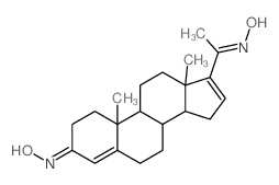 Pregna-4,16-diene-3,20-dione,dioxime (8CI)结构式