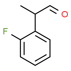 Benzeneacetaldehyde, 2-fluoro-alpha-methyl-, (alphaS)- (9CI)结构式