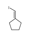 (1-Iodomethylene)cyclopentane结构式