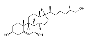 7,27-dihydroxycholesterol Structure