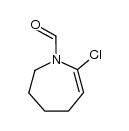 7-chloro-2,3,4,5-tetrahydro-1H-azepine-1-carbaldehyde结构式