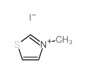 Thiazolium, 3-methyl-,iodide (1:1)结构式