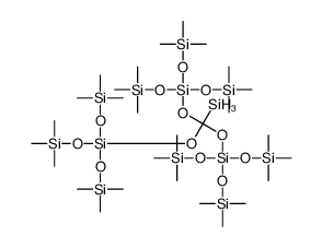 TRIS[TRIS(TRIMETHYLSILOXY)SILOXY]METHYLSILANE Structure