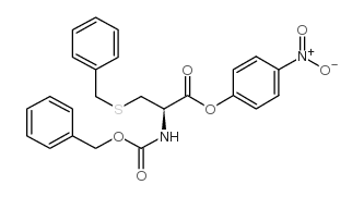 Z-Cys(Bzl)-ONp structure