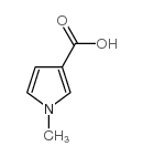 1-Methylpyrrole-3-carboxylic Acid structure