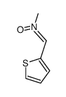 (Z)-N-(thiophen-2-ylmethylidene)methylamine N-oxide Structure