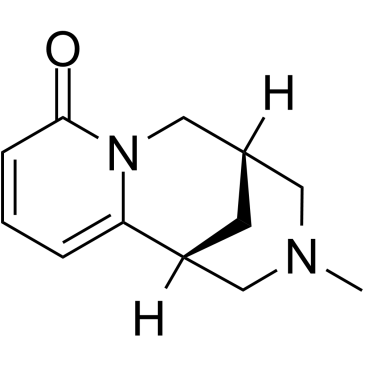 N-methylcytisine Structure