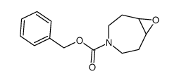 benzyl 8-oxa-4-azabicyclo[5.1.0]octane-4-carboxylate结构式