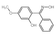 6-[(hydroxyamino)-phenyl-methylidene]-3-methoxy-cyclohexa-2,4-dien-1-one Structure