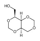 DL-O1,O3,O2,O4-dimethanediyl-xylitol Structure