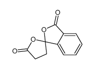 spiro<(2-oxo-tetrahydrofuran)-5,3'-(1'-oxo-benzofuran)>结构式