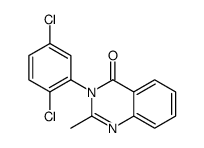 3-(2,5-dichlorophenyl)-2-methylquinazolin-4-one Structure